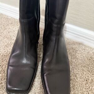 BP Black Heeled Boots